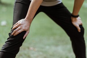 Last van knie tijdens het hardlopen